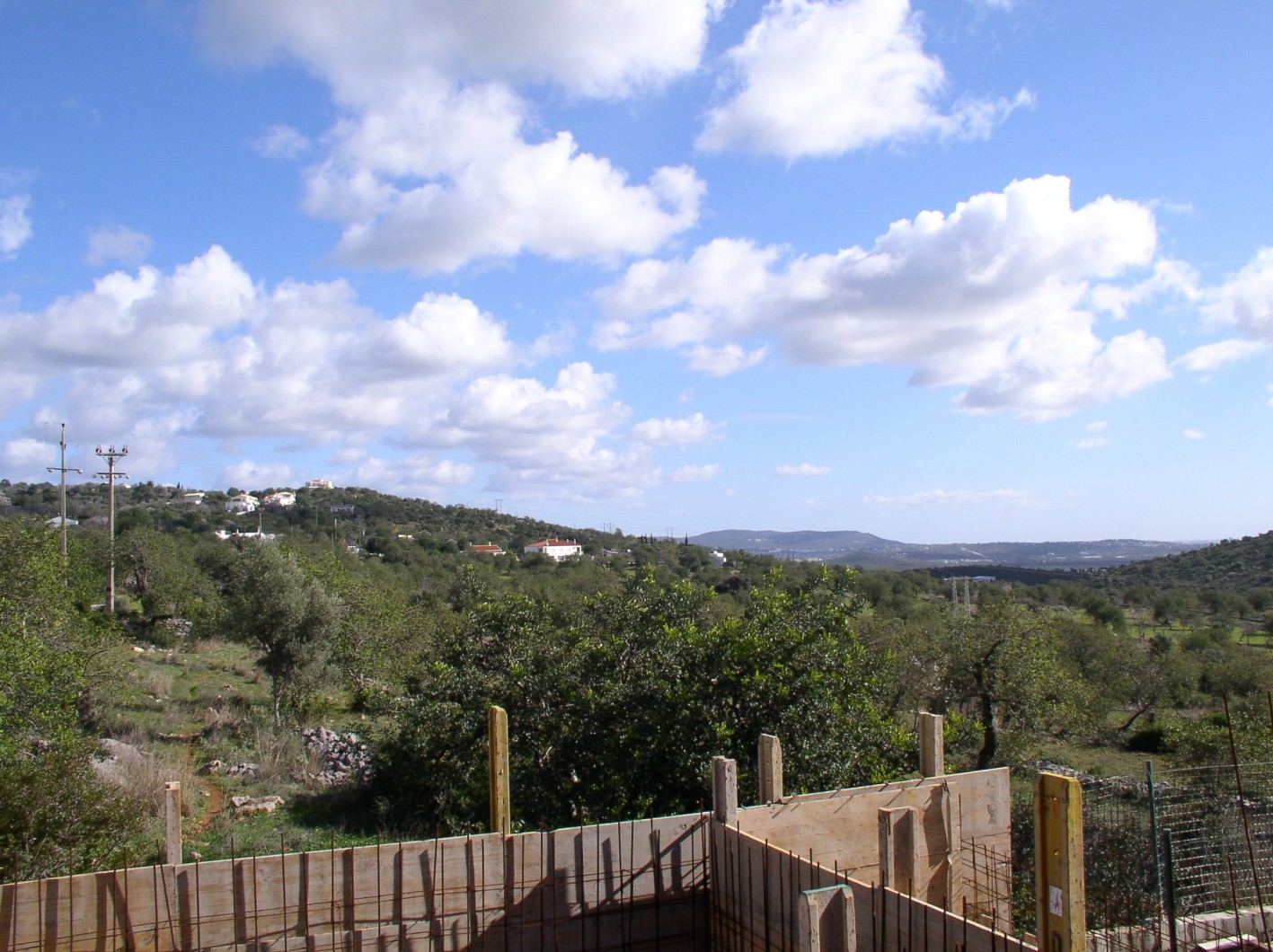 Small building plot with nice country views Small building plot with nice country views