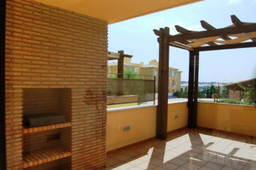 terrace with BBQ
