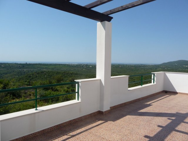 terrace and views