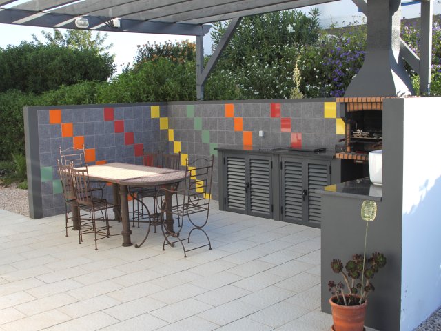 BBQ area