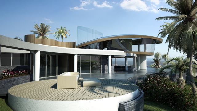 Turnkey project for large luxury villa in Goldra with spectacular seaview